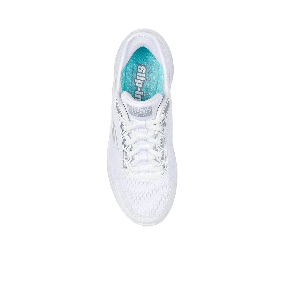 SKECHERS Women Running Shoes Slip-ins®: Go Run Consistent 2.0™ - Endure White - SK108SH185EATH