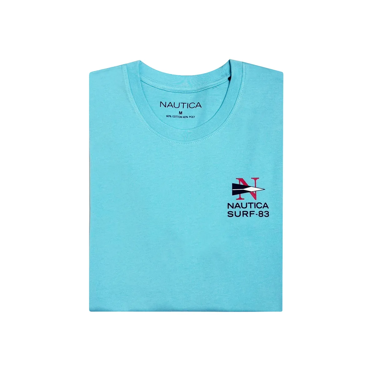 NAUTICA Men T-shirts Light Blue