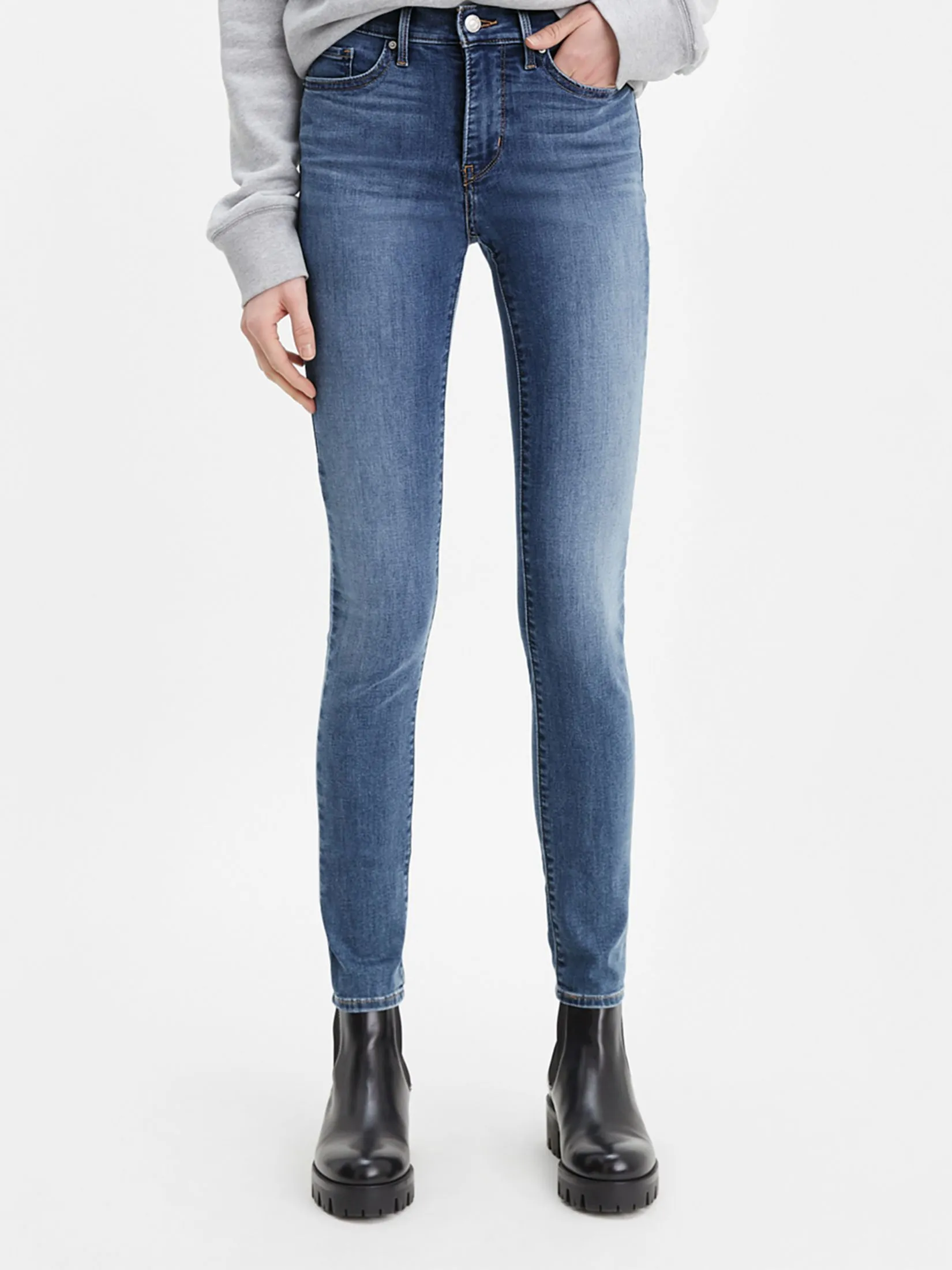 LEVI'S Women's 311 Shaping Skinny Jeans Navy