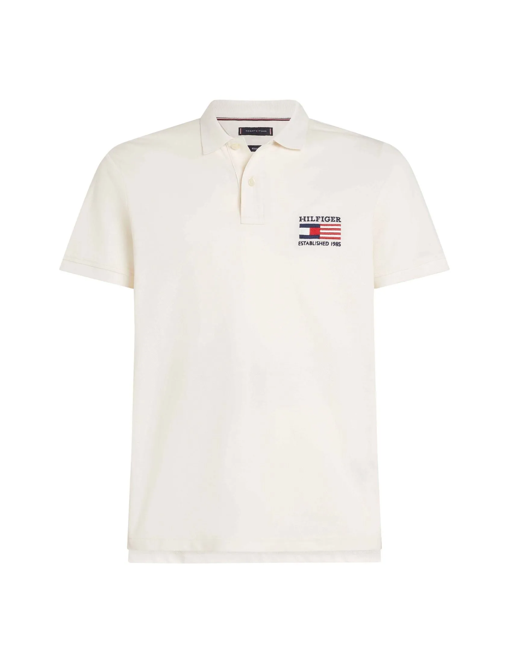 TOMMY HILFIGER MEN POLO Off White Regular