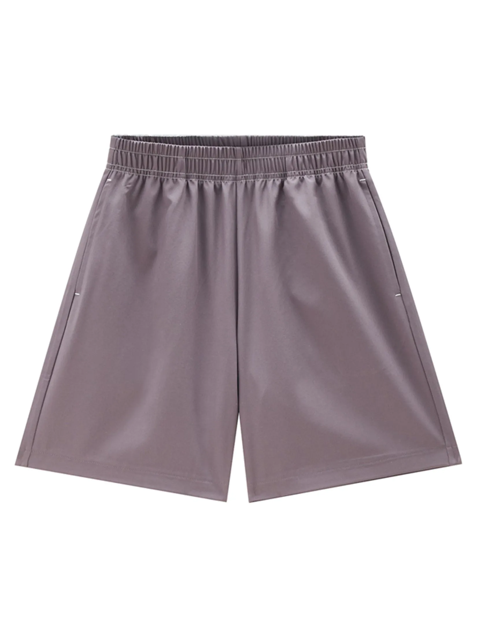 GIORDANO Women's Beau Monde Regular 4-Way Stretch Shorts (Online Exclusive) Purple Size - M