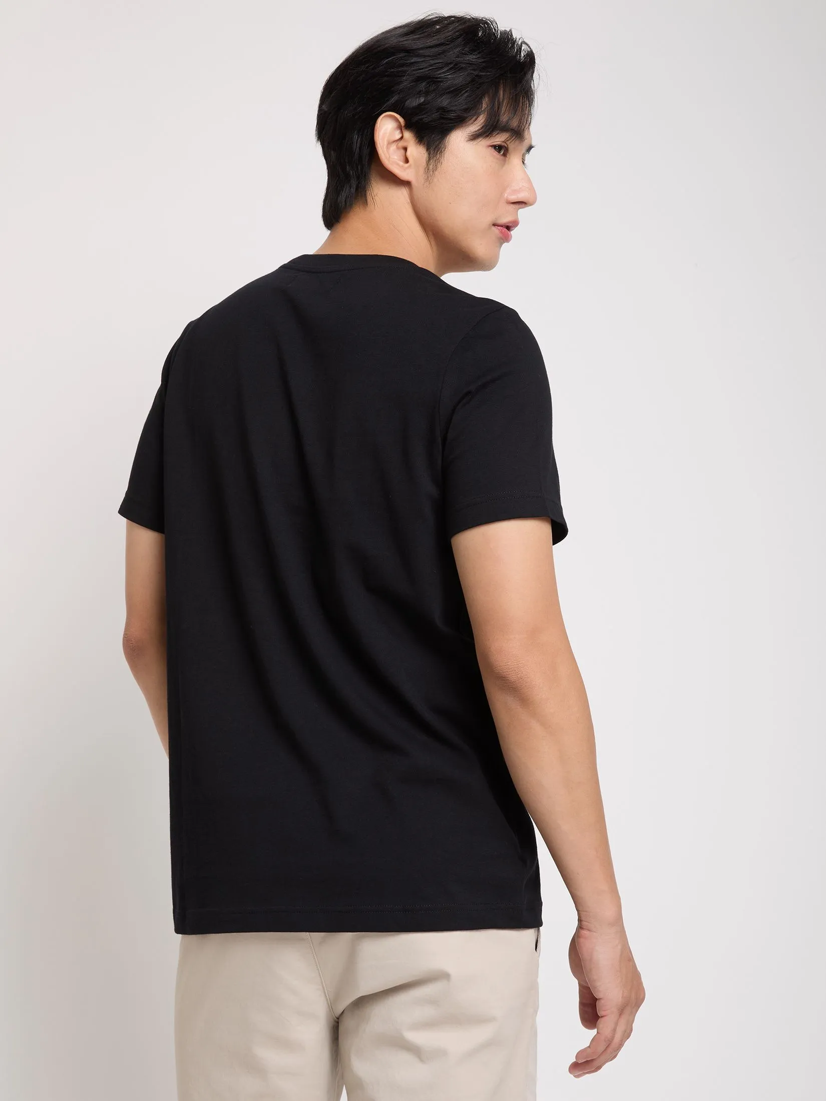 PACIFIC UNION Men T-Shirt Short Sleeves Logo Printed