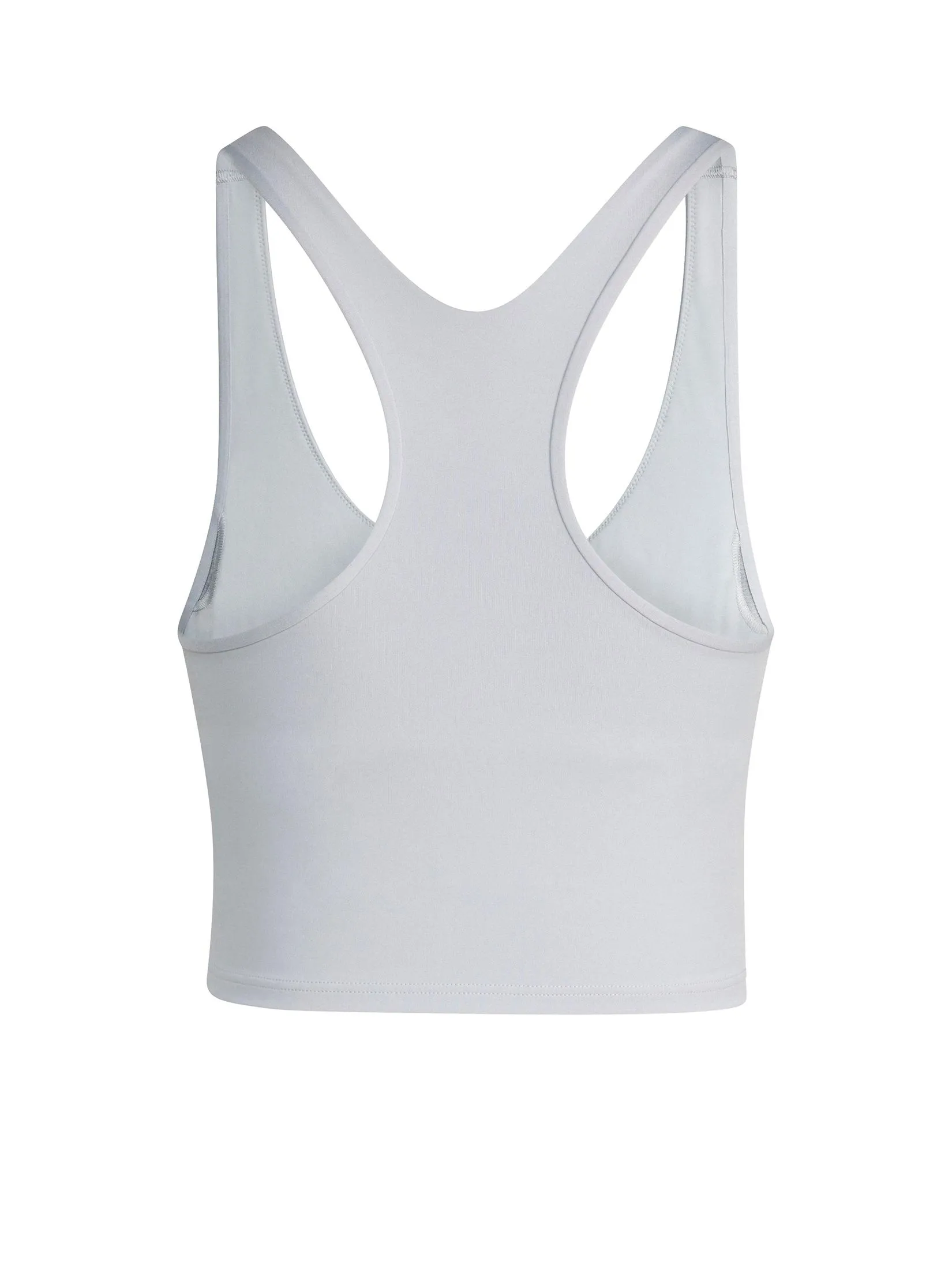 ADIDAS Women Yoga Croptop Adidas By Stella Mccartney JN0548 Grey / Clear Onix