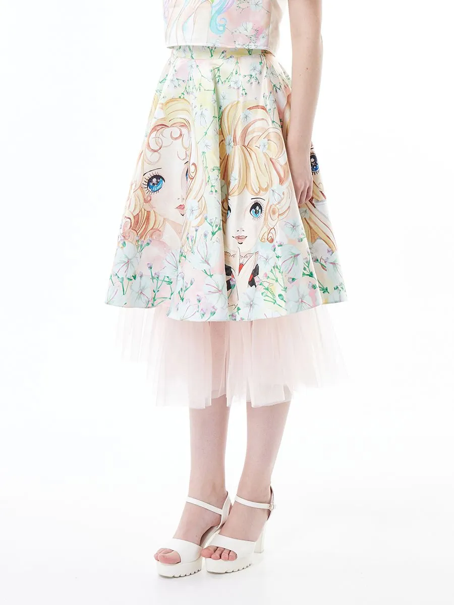 ICONIC WOMAN RAINBOW MILA SKIRT