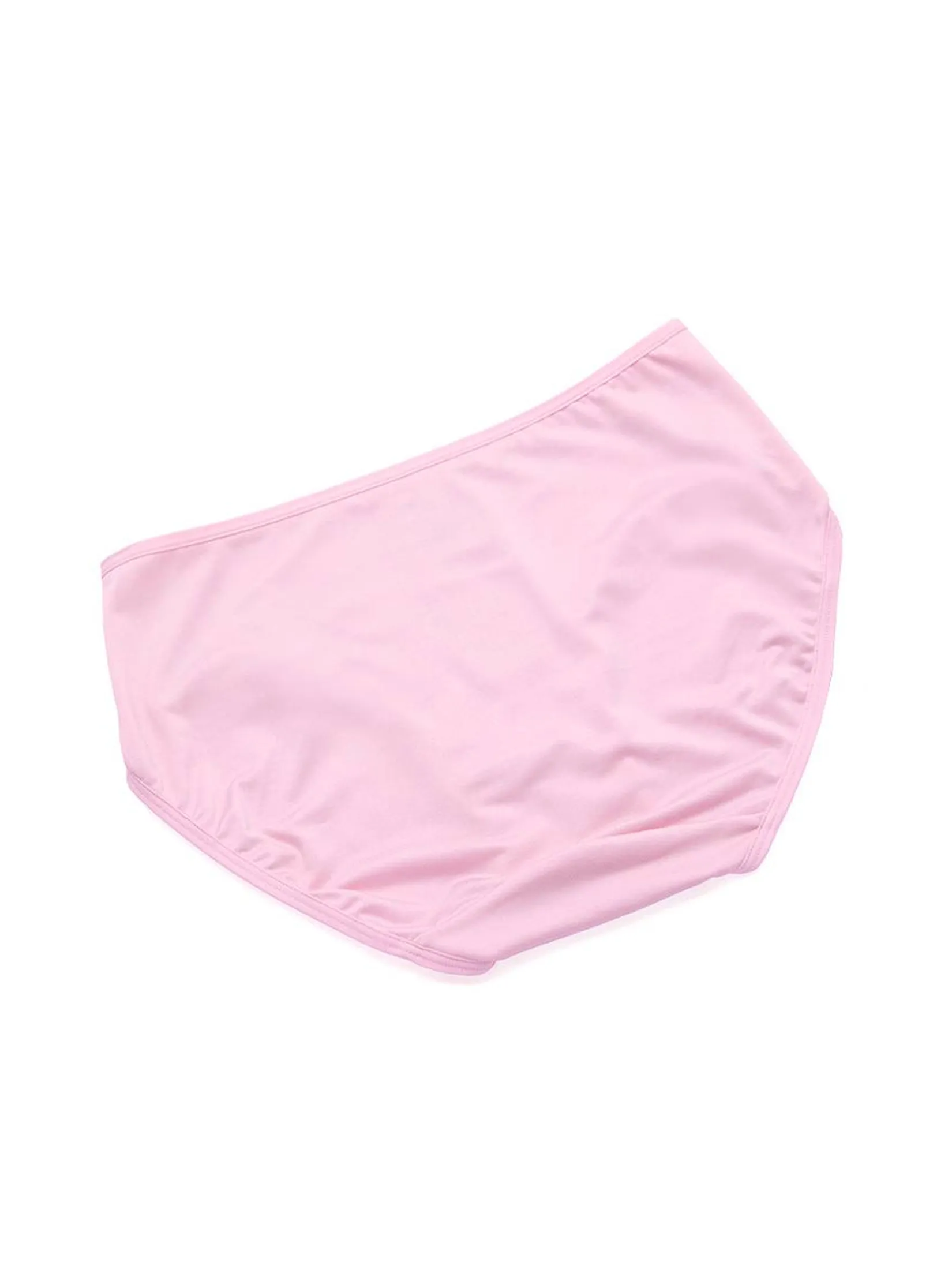 SABINA [Pack 5 Piece] [Online Exclusive] Microfiber Mid Waisted Panty - Dark Pink