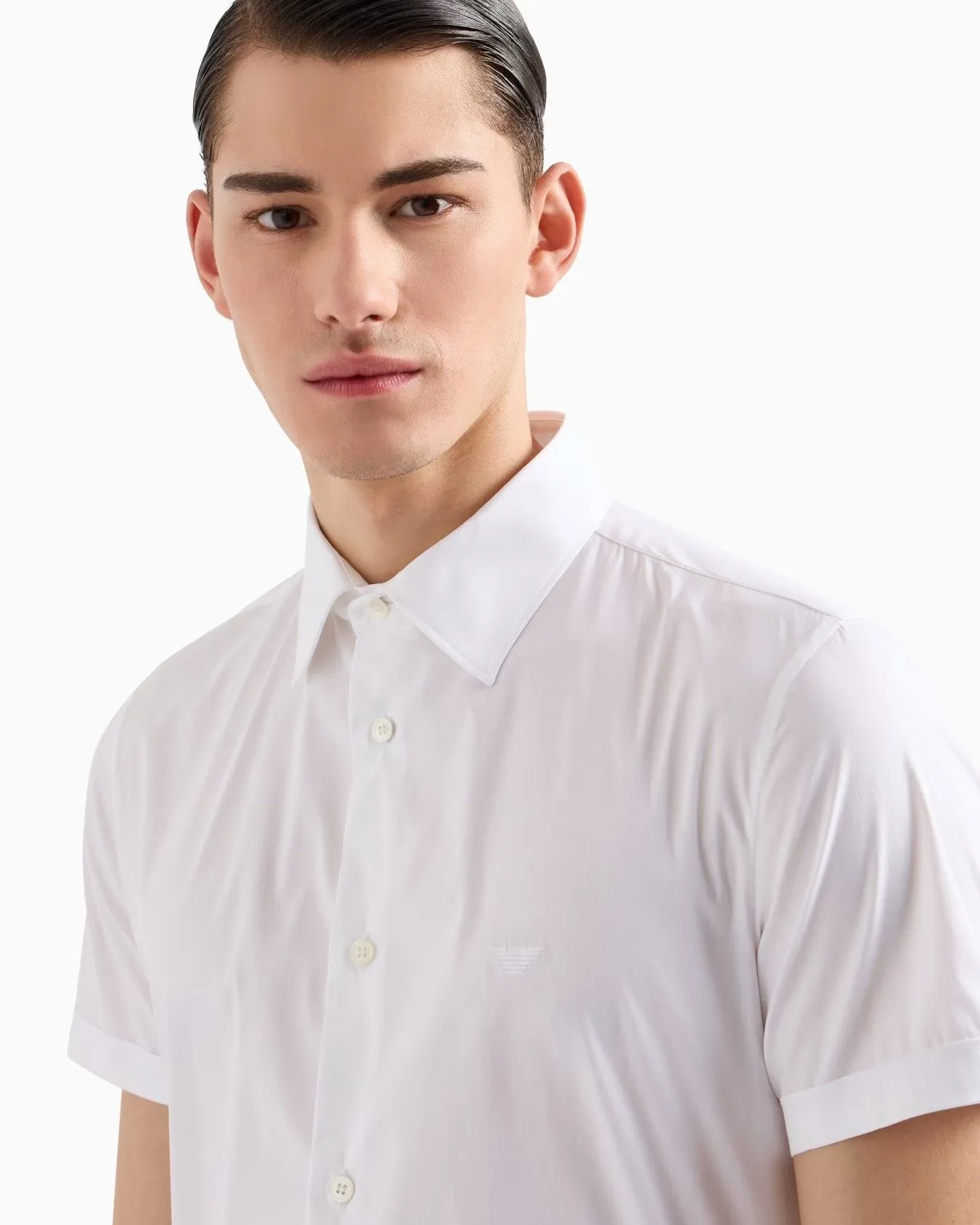 EMPORIO ARMANI Shirt Men 8N1C91-1NI9Z-0100 White