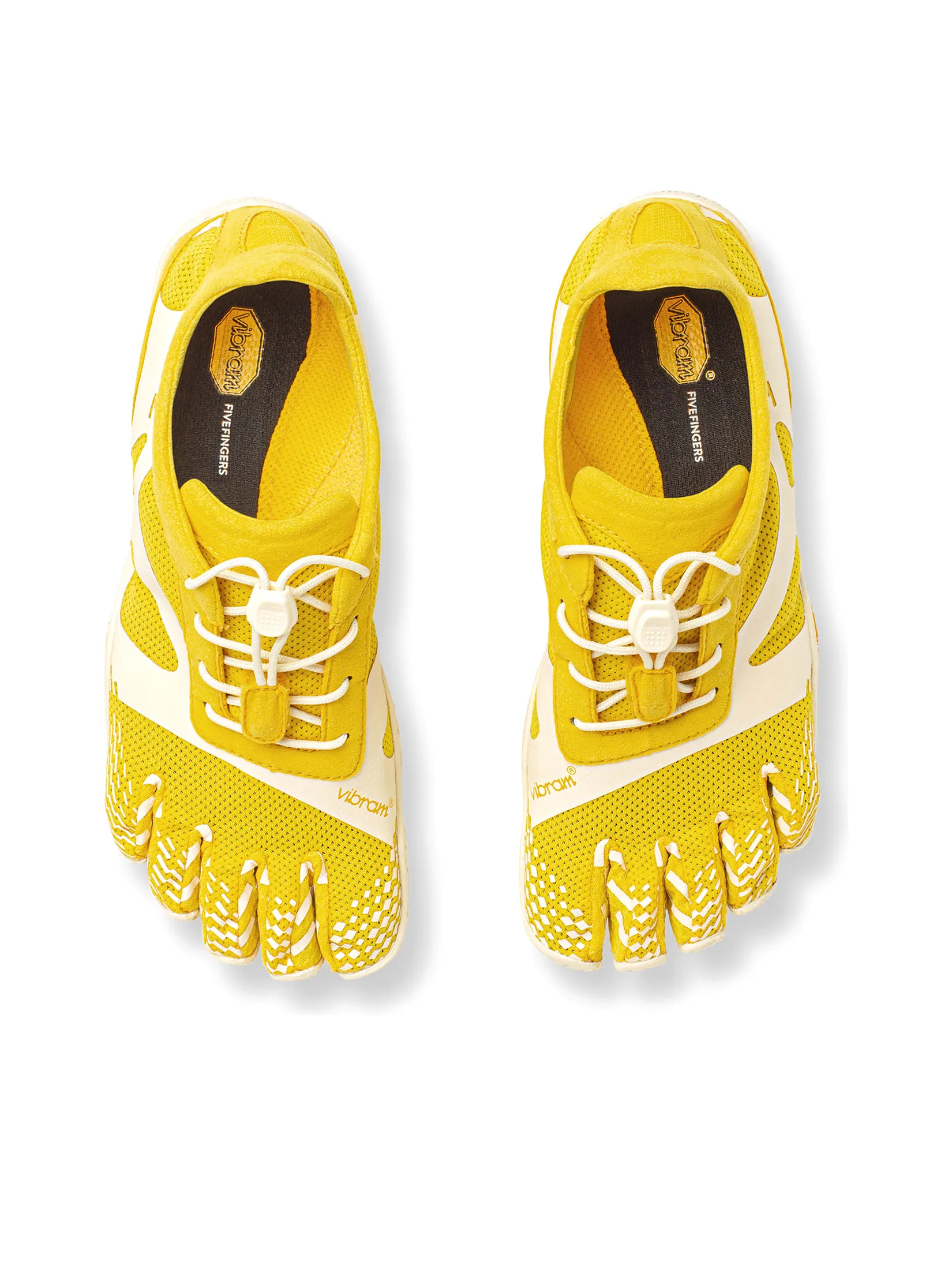 VIBRAM FIVEFINGERS Women Training Shoes VFF KSO EVO Yellow/White