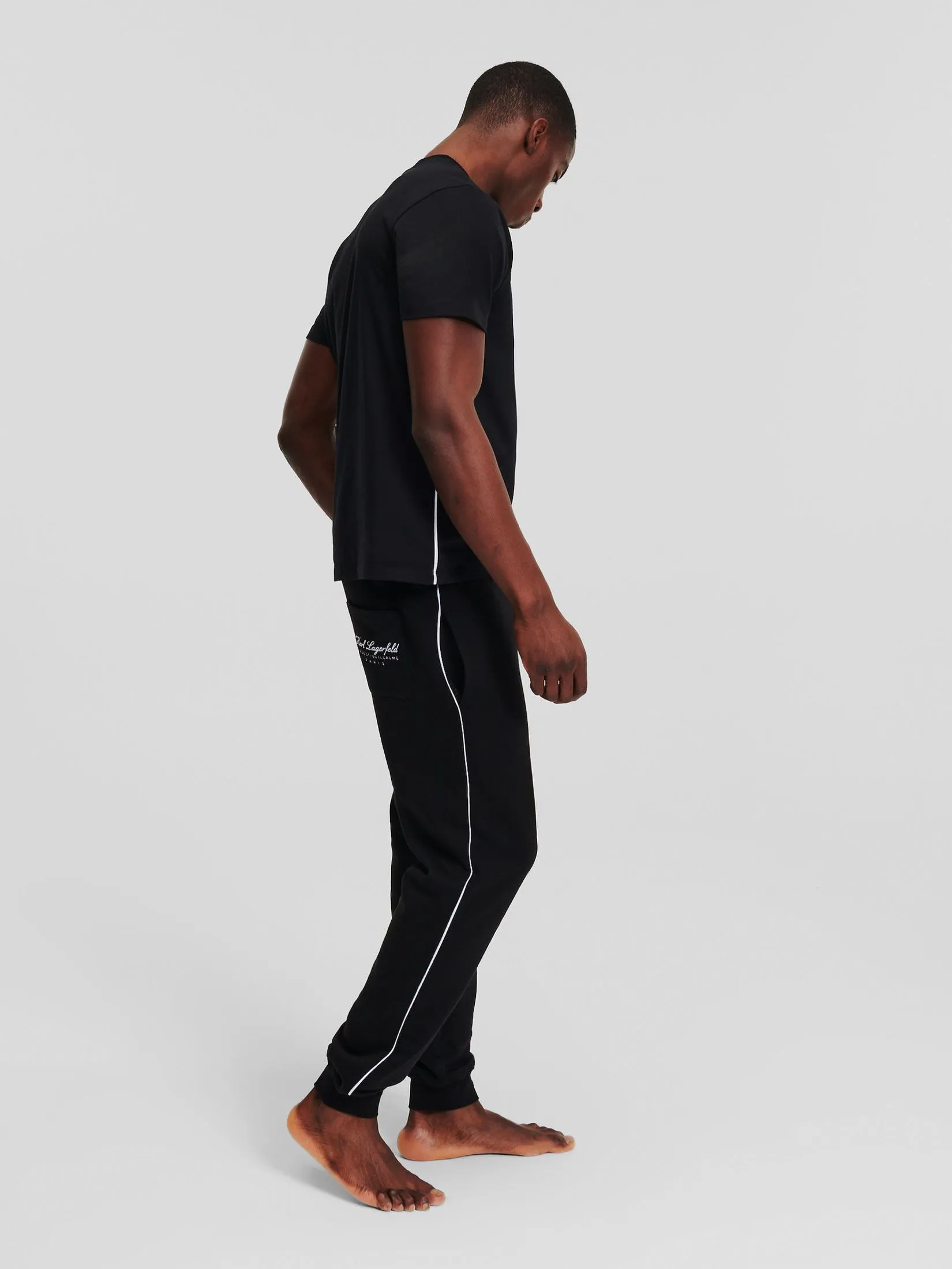 KARL LAGERFELD HOTEL KARL SWEATPANTS BLACK