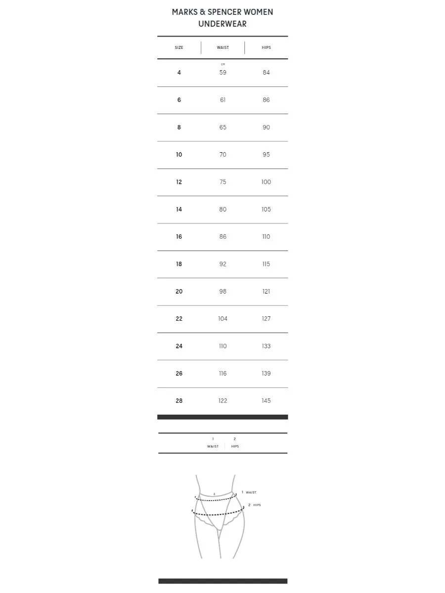 MARKS & SPENCER Women Knickers Pack Fullbrief 4 pcs Rose Quartz