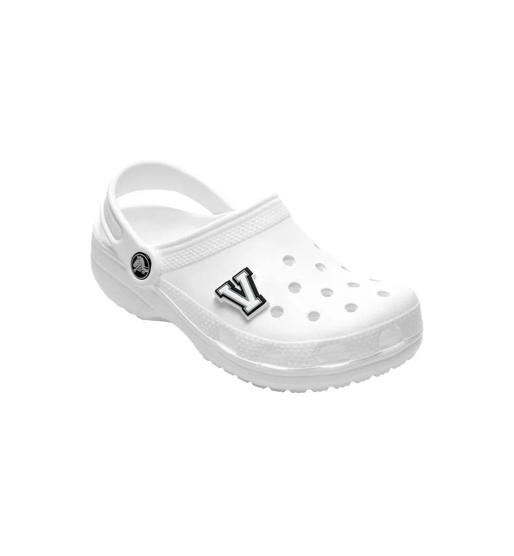 CROCS Jibbitz Shoes Charm Letter V Multi Color - CR024AC482BHTH