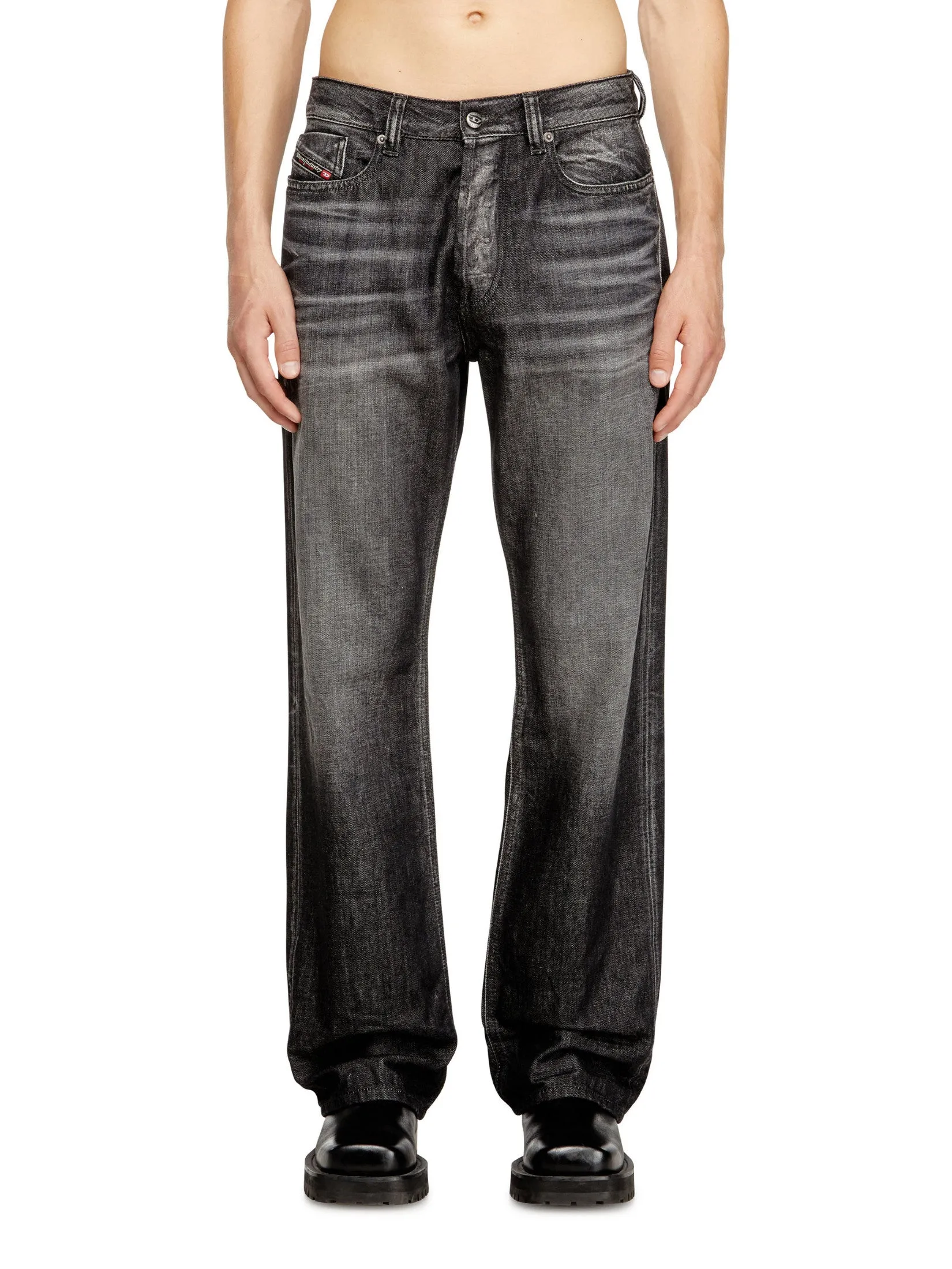 DIESEL Jeans Pants Men 1980 D-EEPER L.30 TROUSERS Black