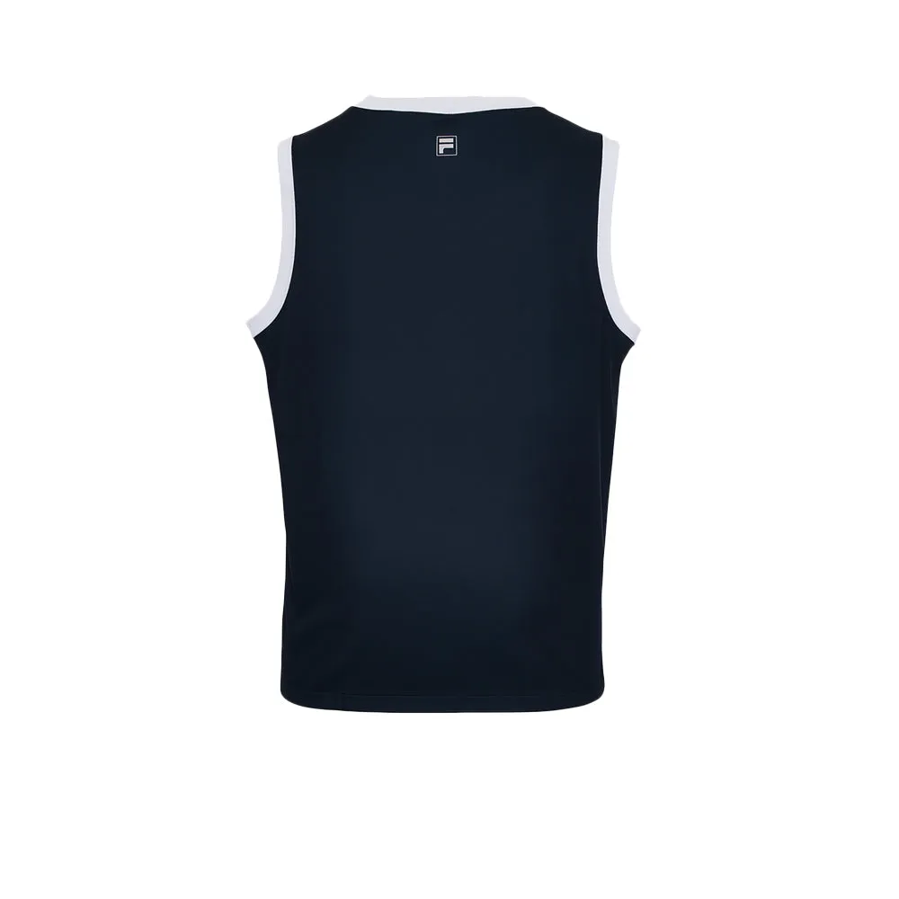 FILA Heritage Men Tank Blue - FI039AP006EOTH