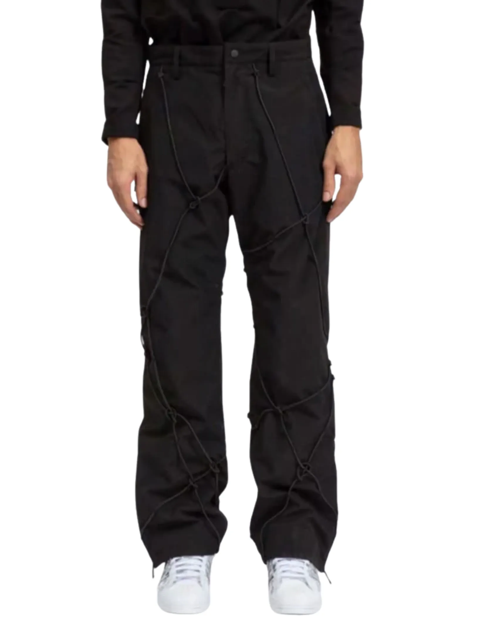 WDW X ADD PEDDED PANTS IN BLACK