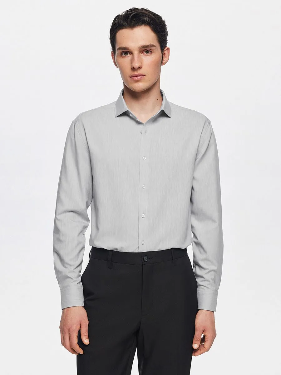 G2000 Men Clothing Long Sleeves Formal Shirt  Smart Fit  Grey