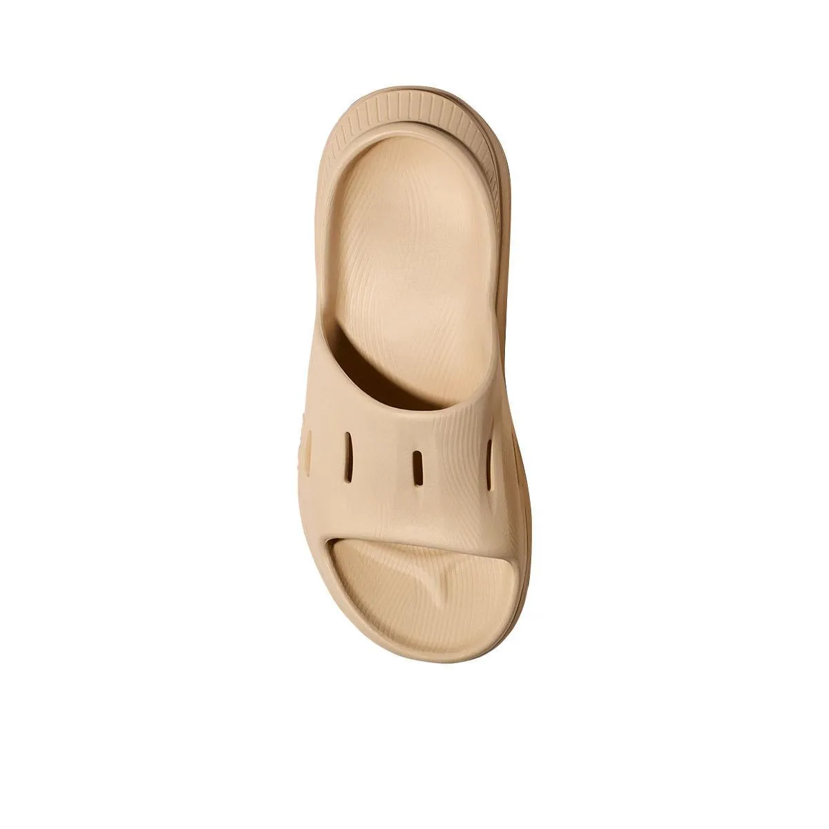 HOKA Unisex Sandals Ora Recovery Slide 3 Beige - HO229SH039DSTH