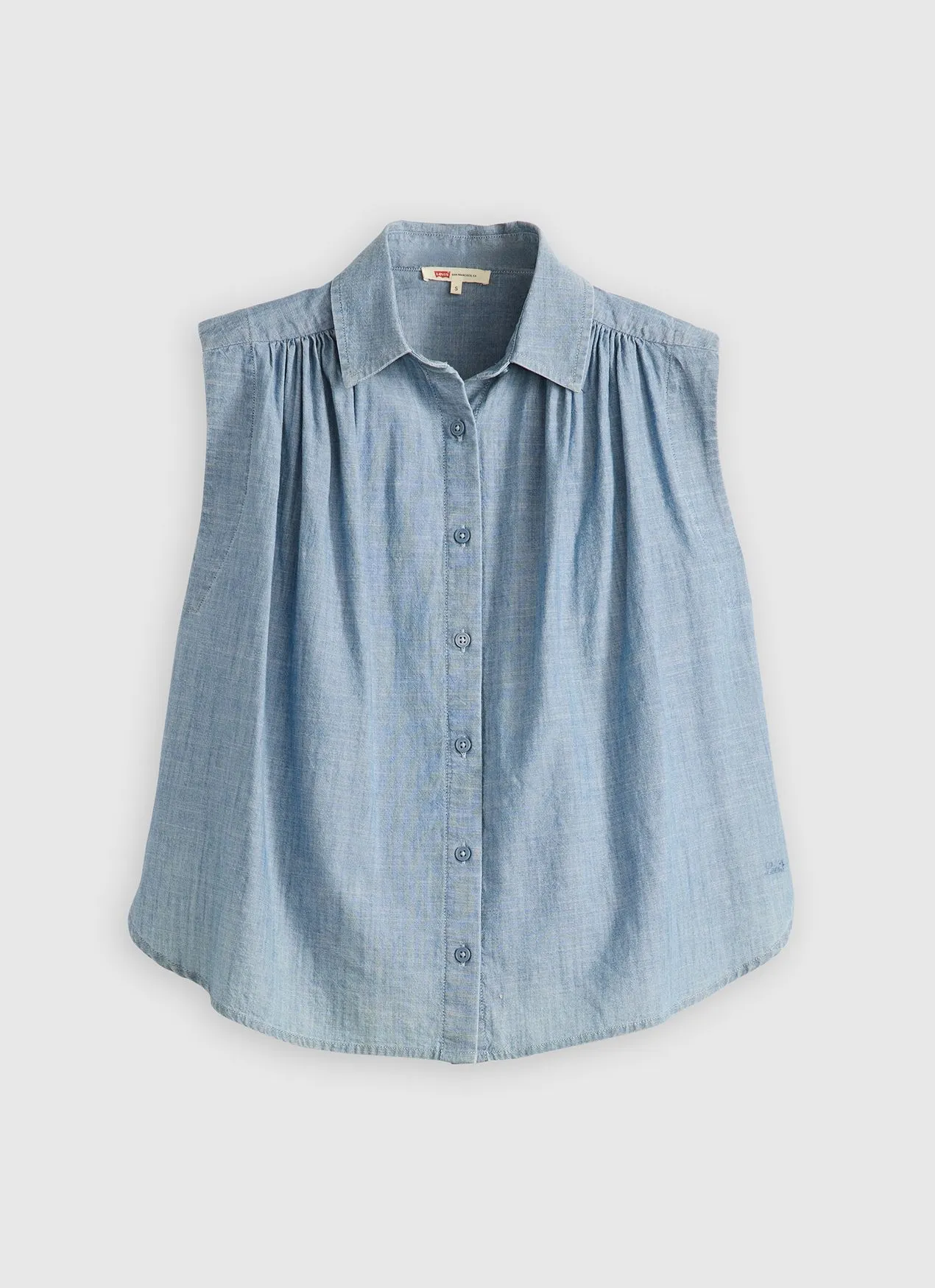 LEVI'S Women's Gracen Blouse  Blue