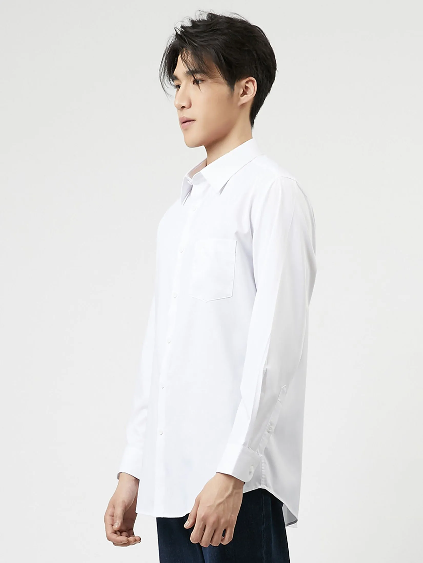 DAPPER DAPPER EASY CARE Regular Fit Shirt White