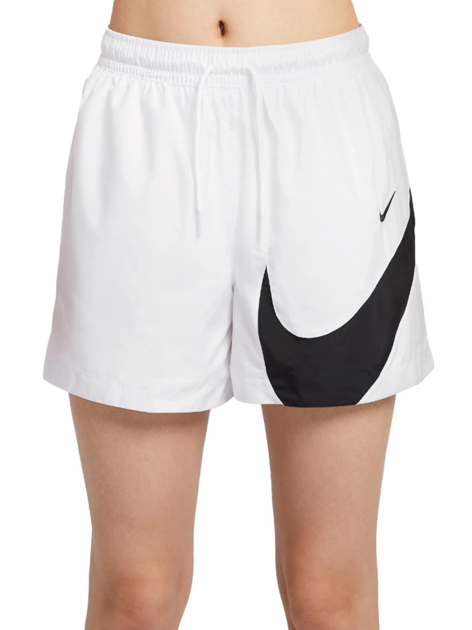 NIKE Women Shorts Sportswear Classic Mid-Rise 5" Woven Logo