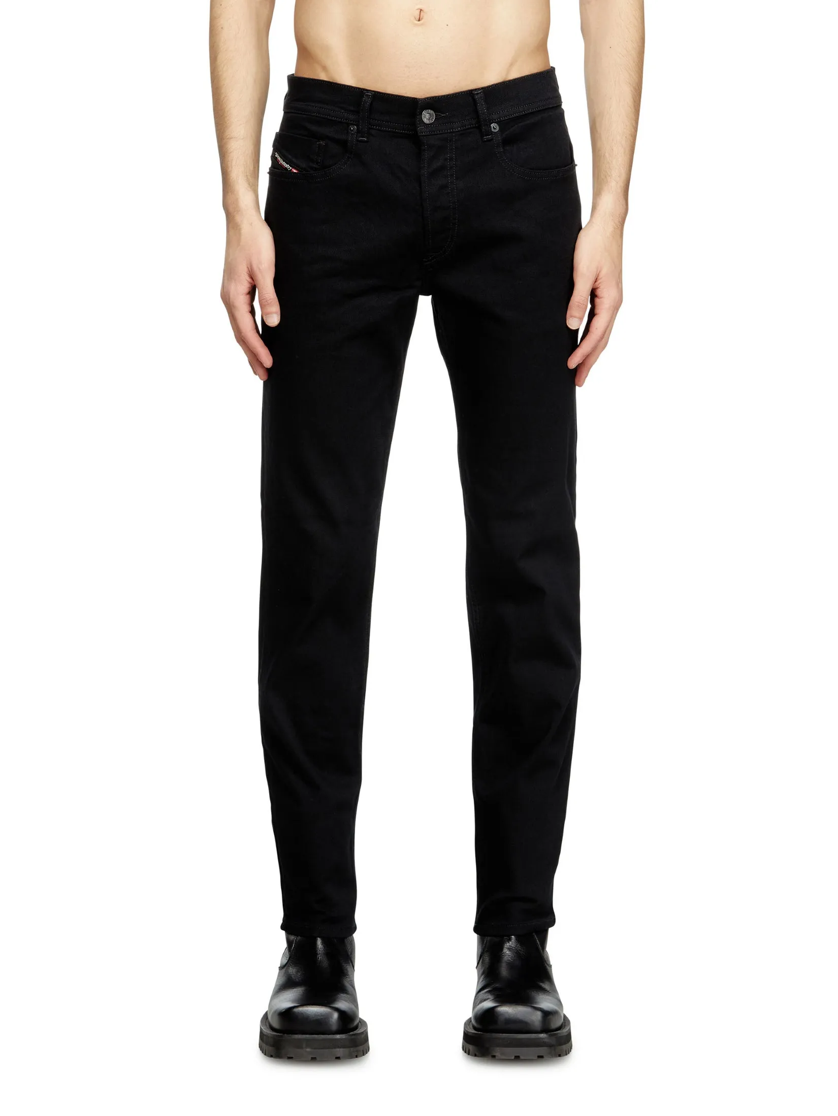 DIESEL Jeans Pants Men 2023 D-FINITIVE L.30 TROUSERS Black Size - 28 EU