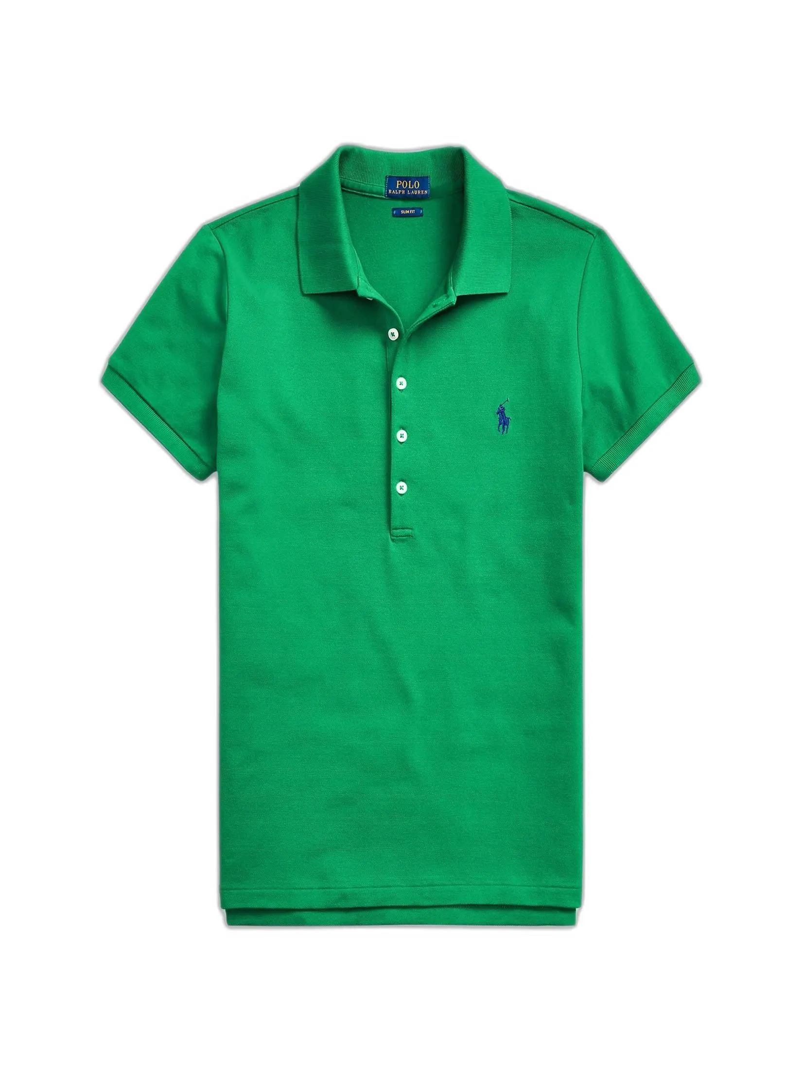 POLO RALPH LAUREN Slim Fit Stretch Polo Shirt WMPOKNINCU20354 300 GREEN