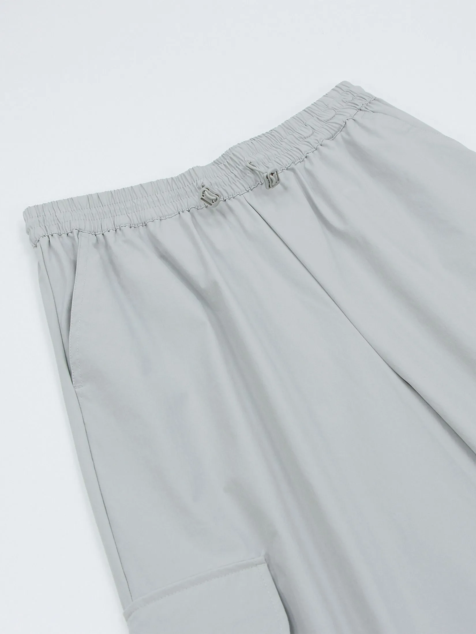 GIORDANO Women's Wide Leg Cargo Pants Space Grey