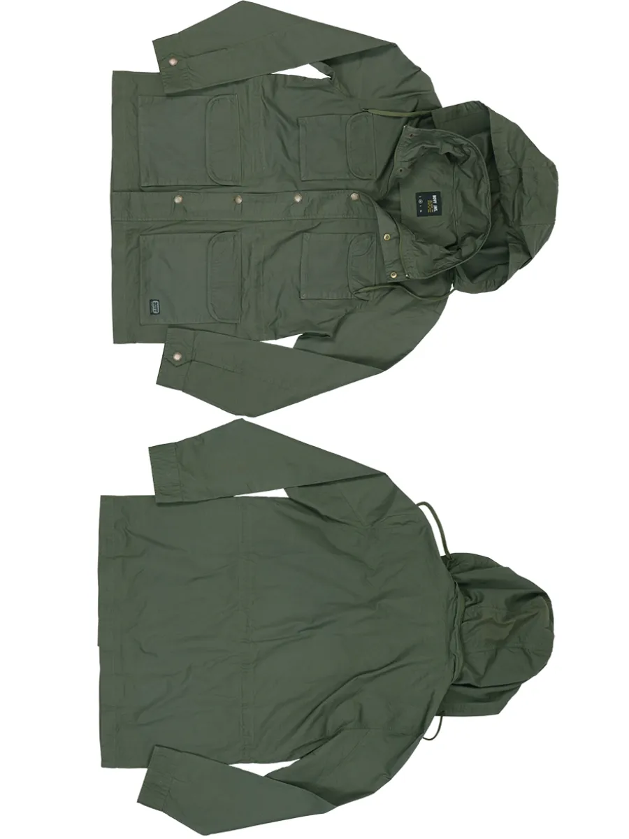 BOVY MEN'S JACKET HOODIES MILITARY GREEN