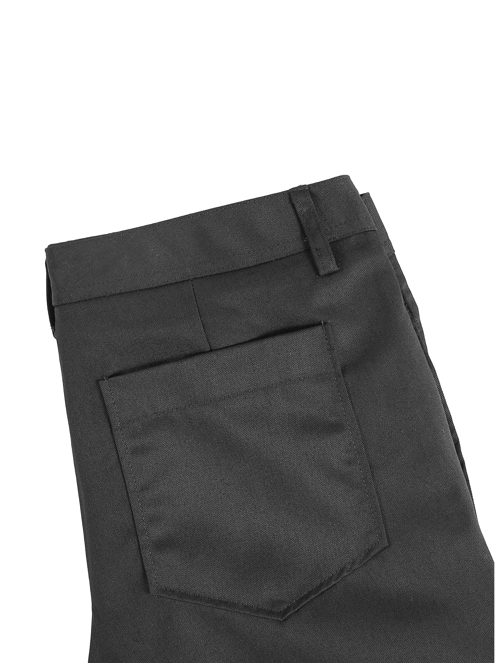ELLE HOMME Men's Chino pants REGULAR FIT W8L280 - Black