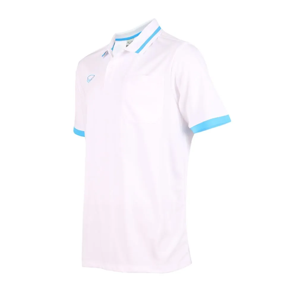 GRAND SPORT White Men's polo shirt (012585)