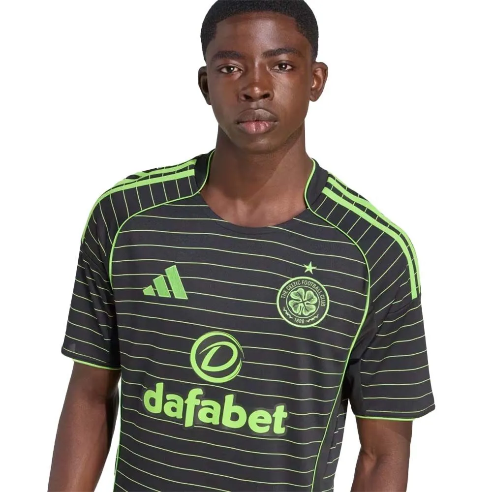 ADIDAS Men Celtic FC Away 2025/26 Jersey Black - AD001SH838EMTH