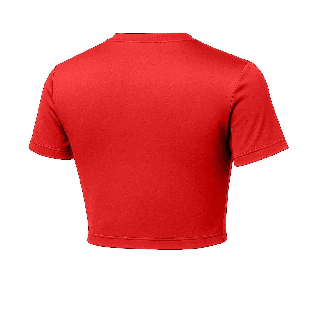 REEBOK Women Training T-Shirt Core Cropped Red - RE099AP558EKTH