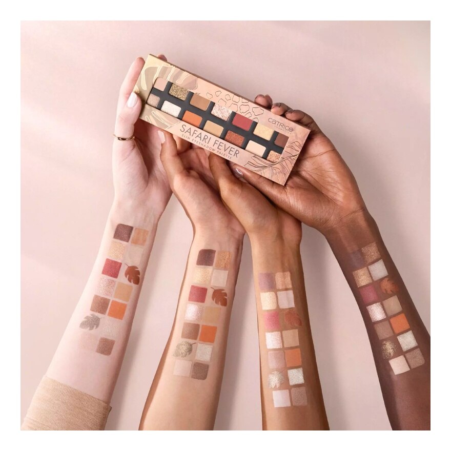 Catrice Safari Fever Slim Eyeshadow Palette 10.6g. 010