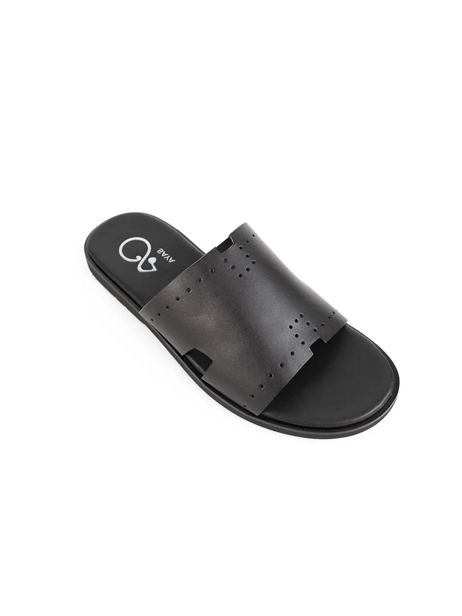 CHARLED Men's Sandals SS Black