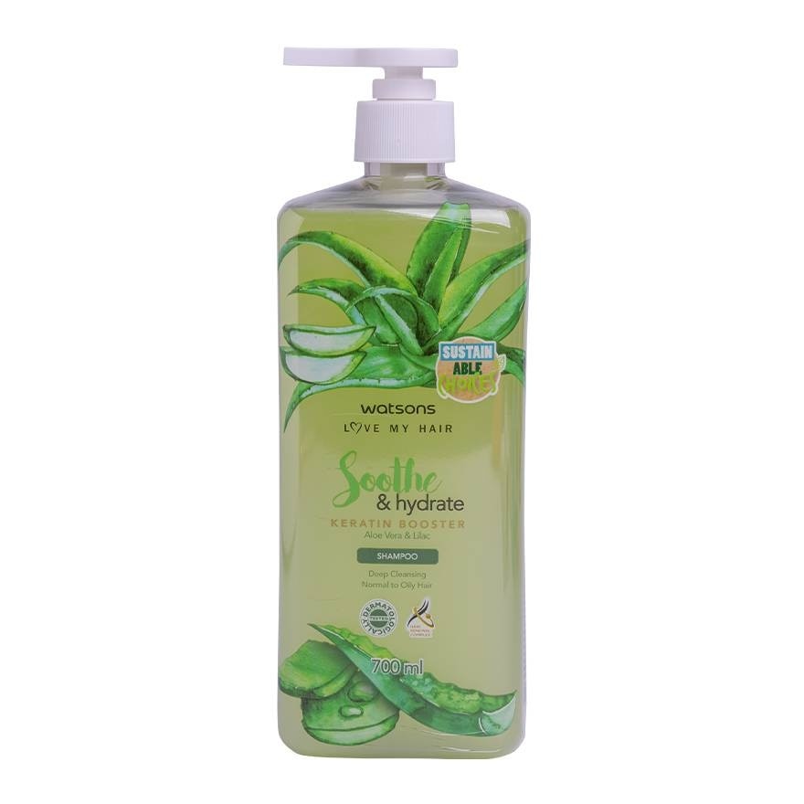 Watsons Aloe Vera  Lilac Shampoo 700ml.