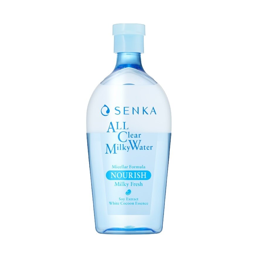 Senka A.L.L. Clear Milky Water Micellar Formula Nourish 400 Ml.