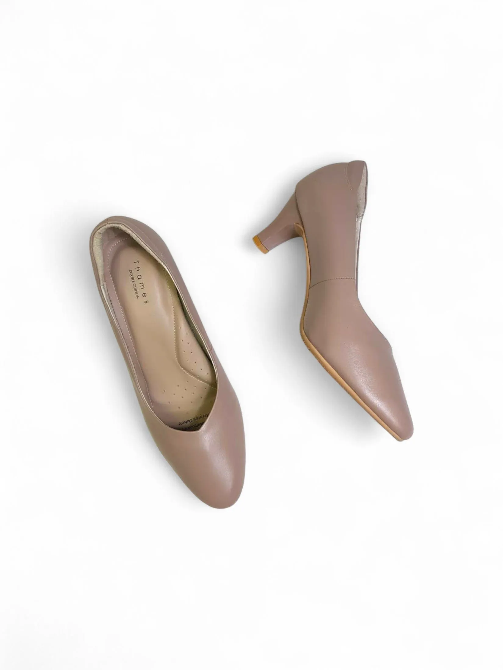 THAMES Women 3 inch high heel shoes pink