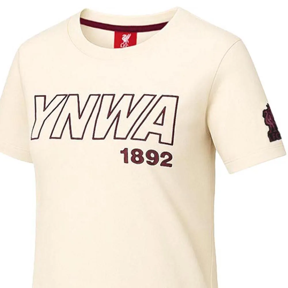 LIVERPOOL FOOTBALL CLUB Women T-shirt YNWA 1892 Beige - LF068AP151EKTH