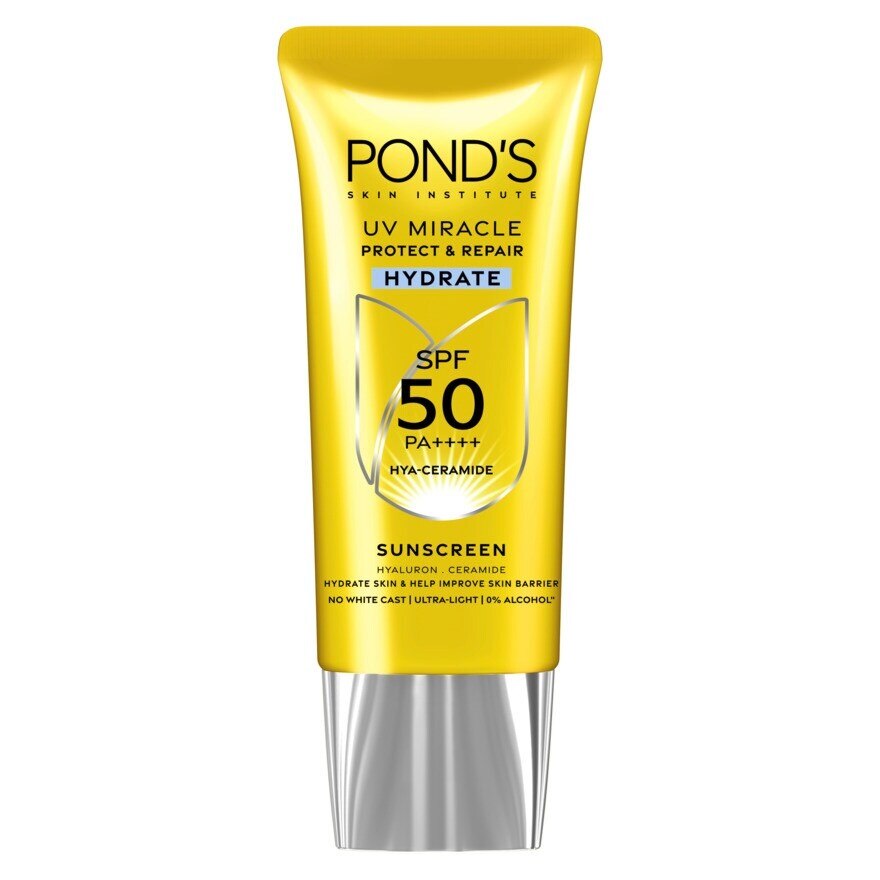 Pond'S UV Miracle Protect  Repair Hydrate SPF 50 PA++++ 30 G. - Blue