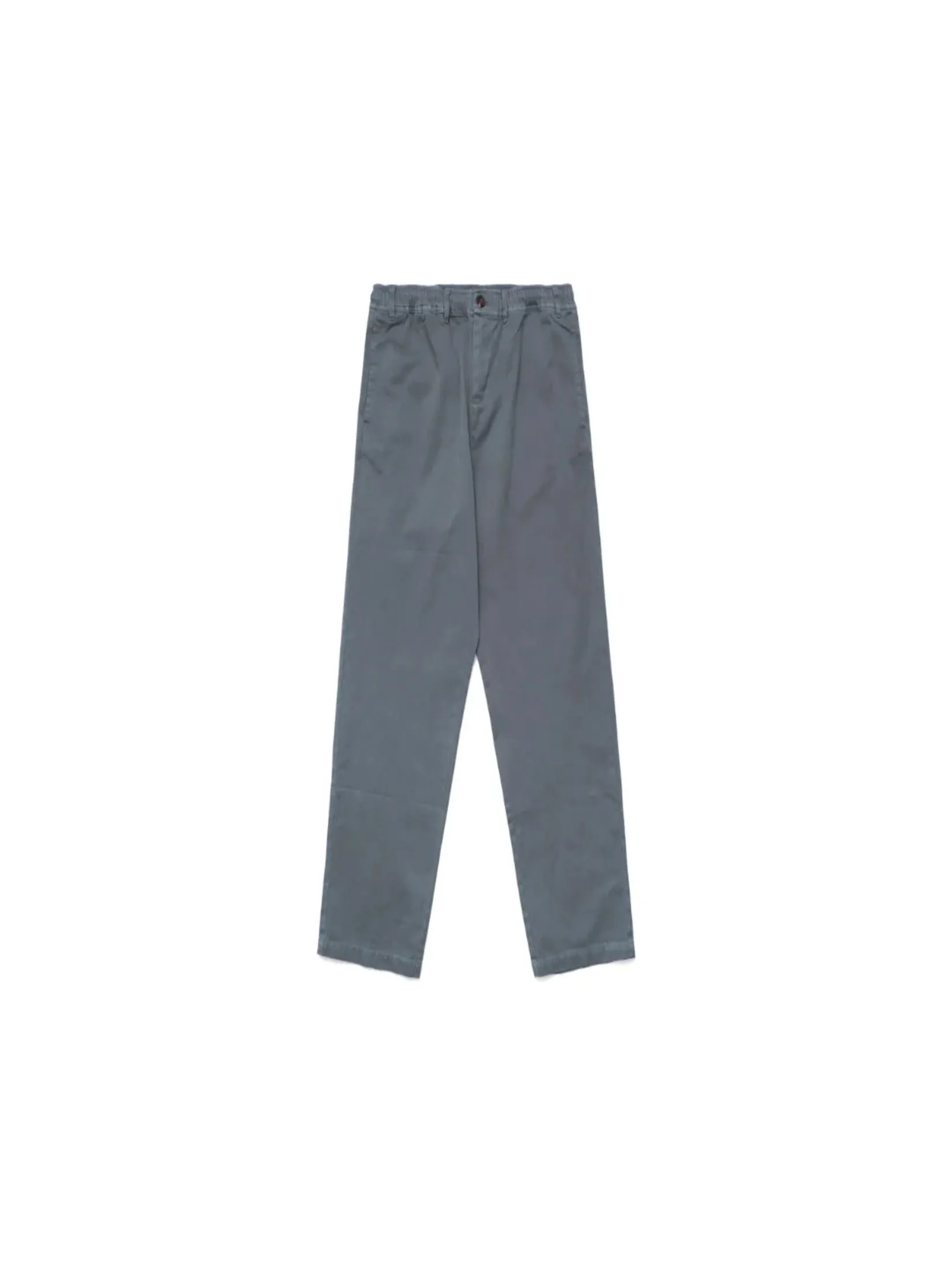 MALBON GOLF WASHED COTTON TWILL CROPPED CHINO PANT IN  SEAPORT BLUE