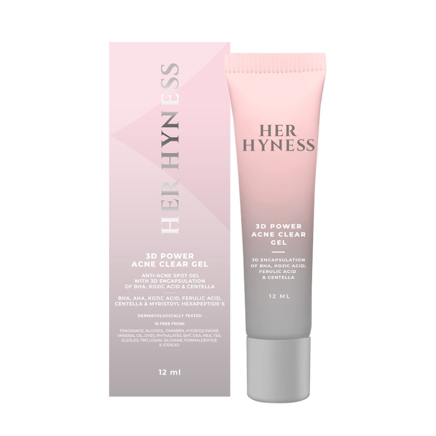 Her Hyness 3D Power Acne Clear Gel 12 ml.