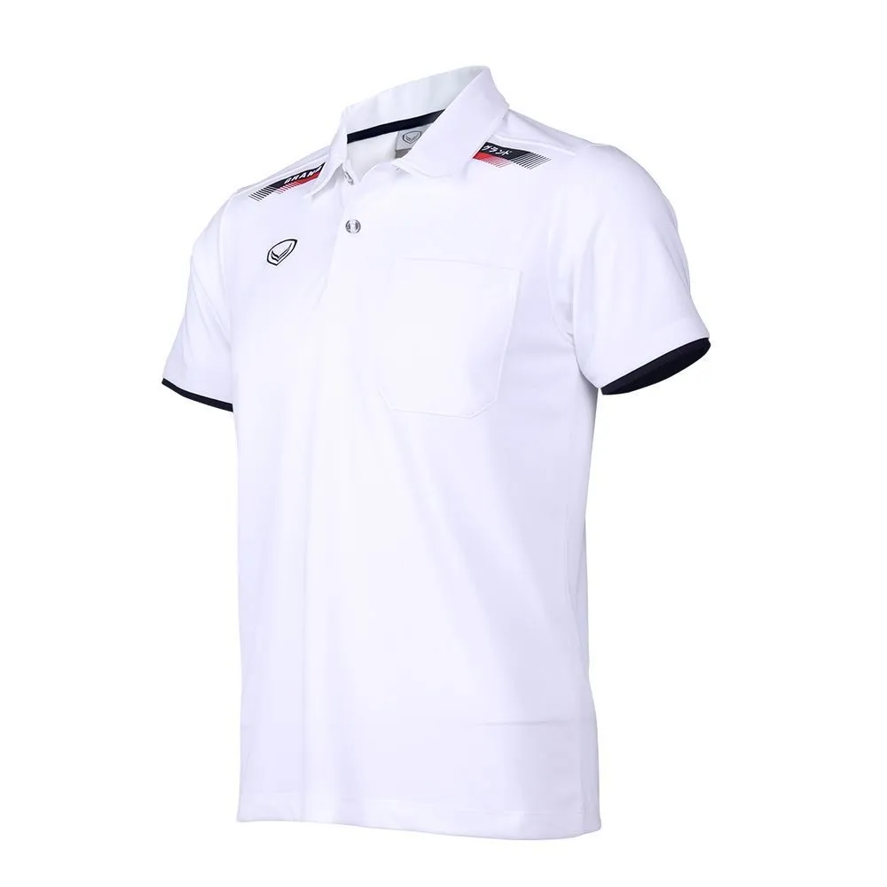 GRAND SPORT White Men's polo shirt (012591)