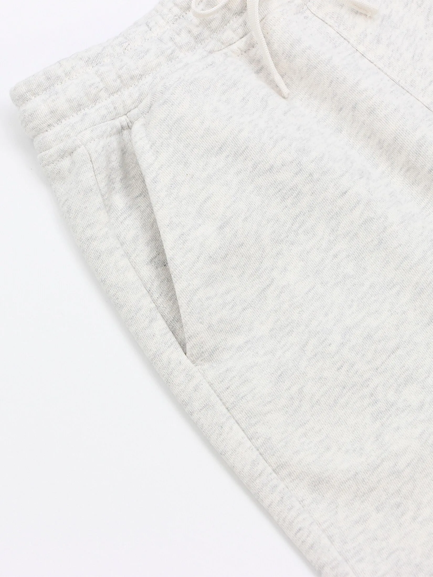 GIORDANO Boy's French Terry Comfort Elastic Shorts (Classics Club) Heather Moonstruck Grey