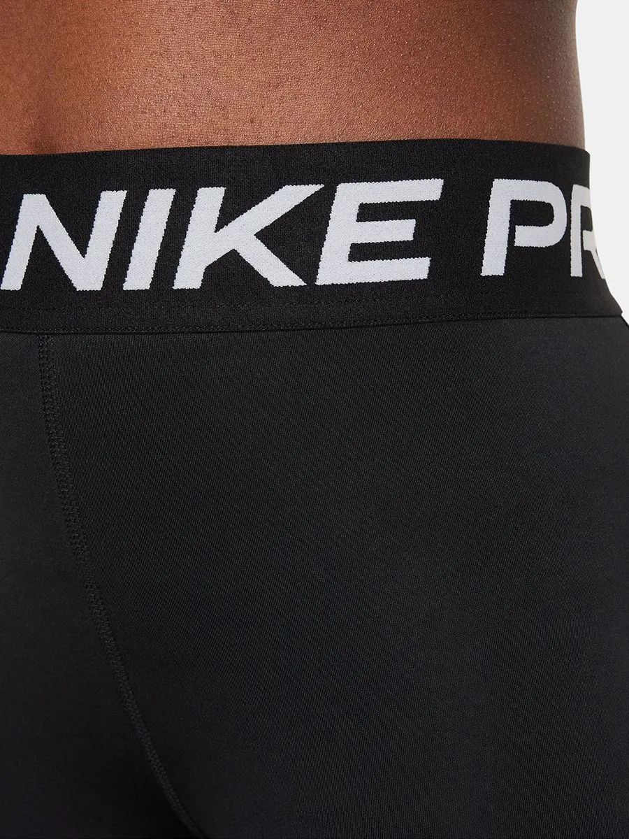 NIKE KIDS Girl Shorts Pro 3IN Black/White