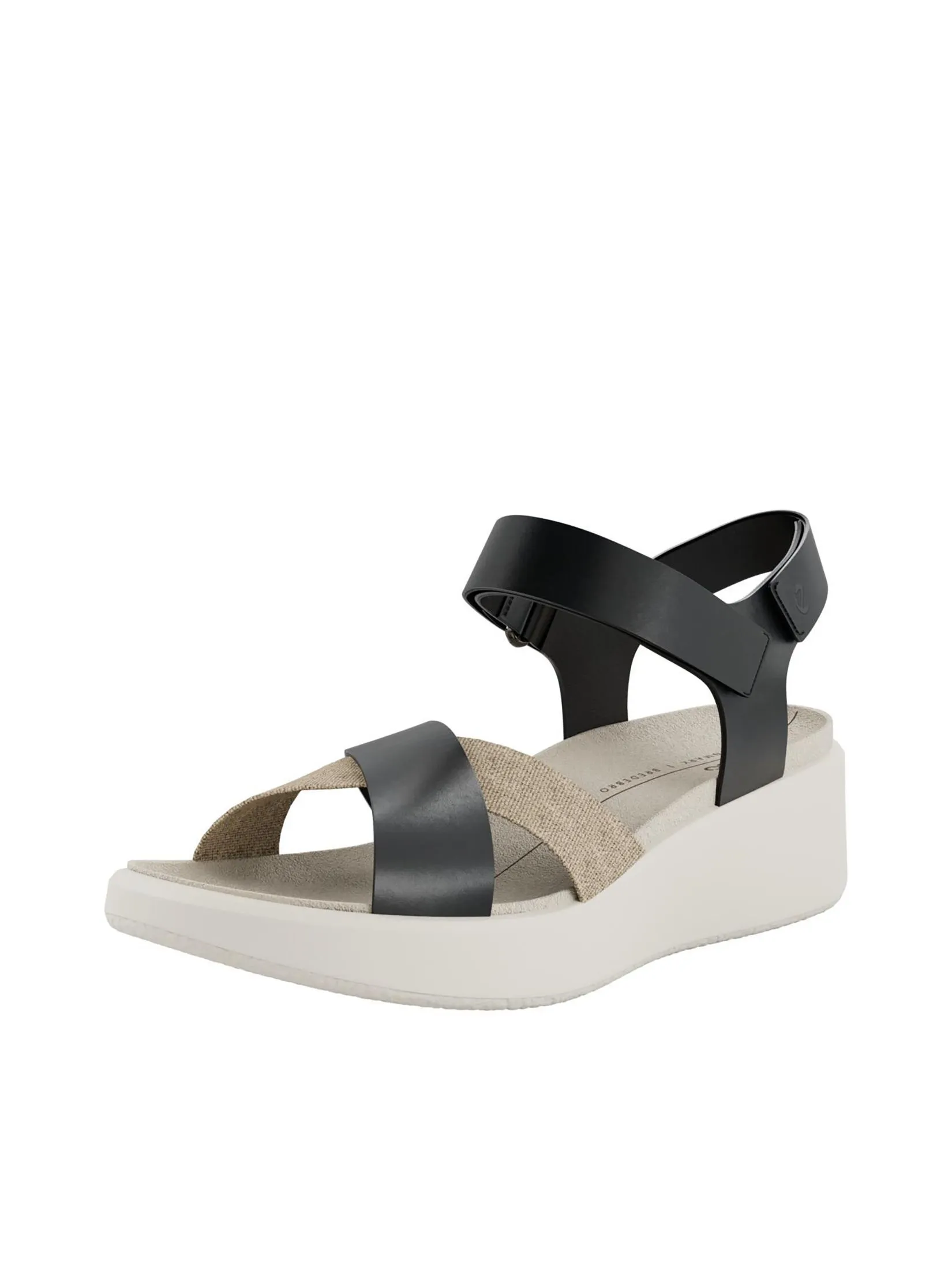 ECCO Women Sandals Flowt Wedge LX W Black