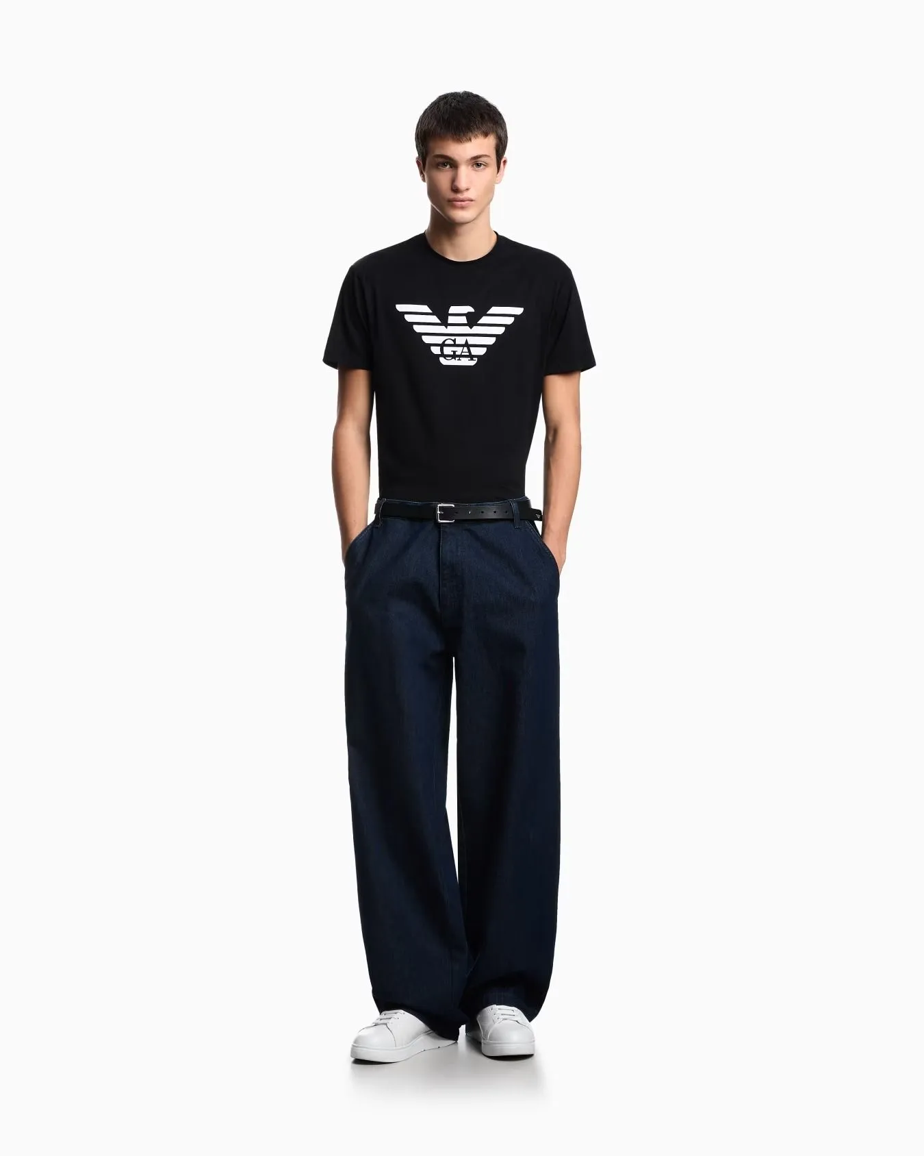 EMPORIO ARMANI Tee Men 8N1TN5-1JPZZ-0022 Black