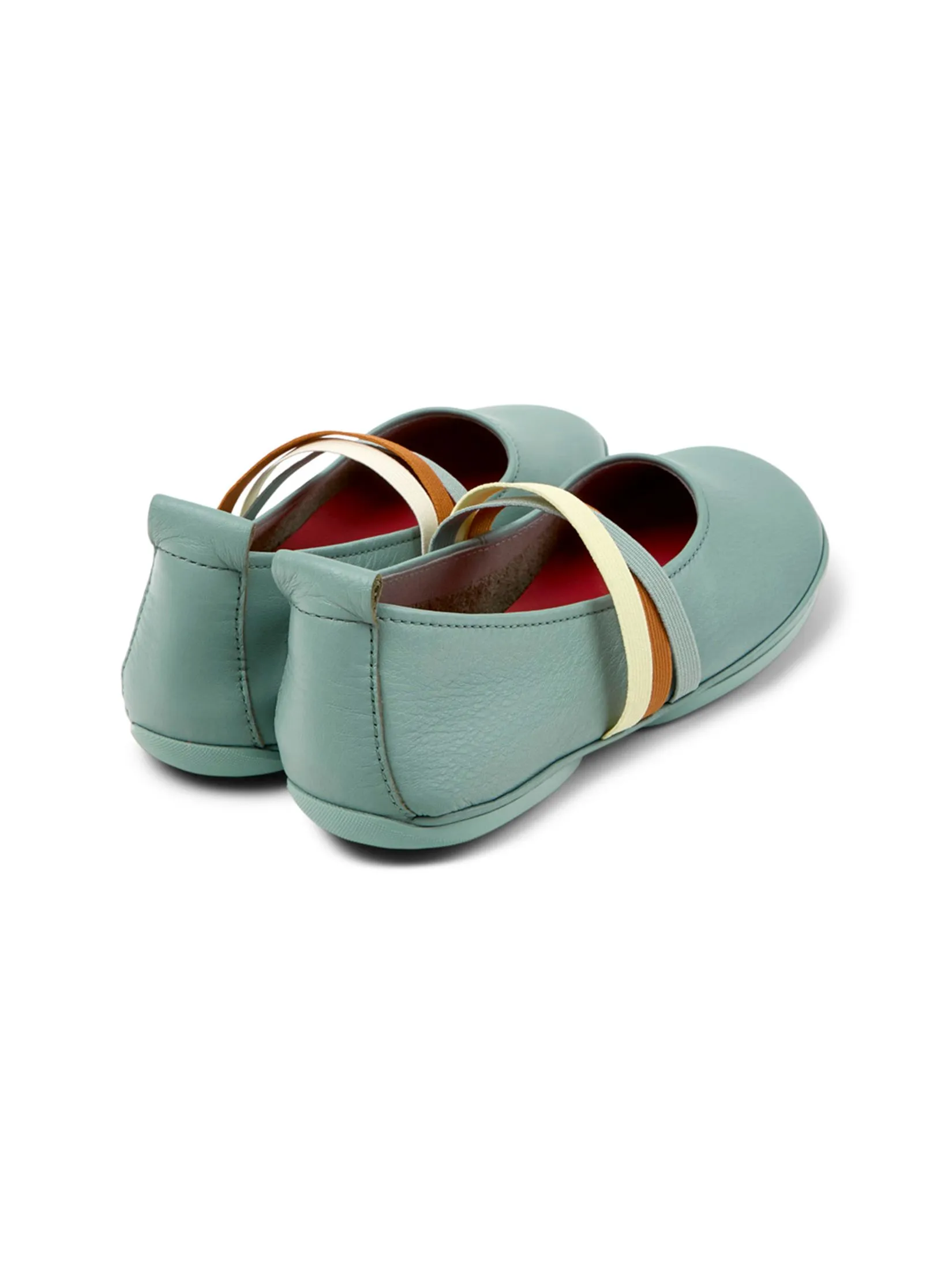 CAMPER Women Ballerina Shoes TWS Right Nina Green