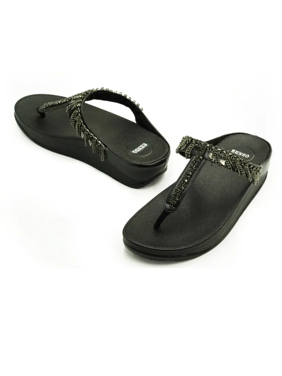 SENSO Women Comfort Sandals J81015 Black