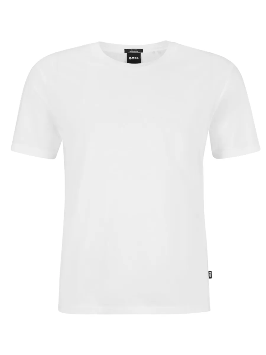 BOSS Men s T-Shirt Slim Fit White