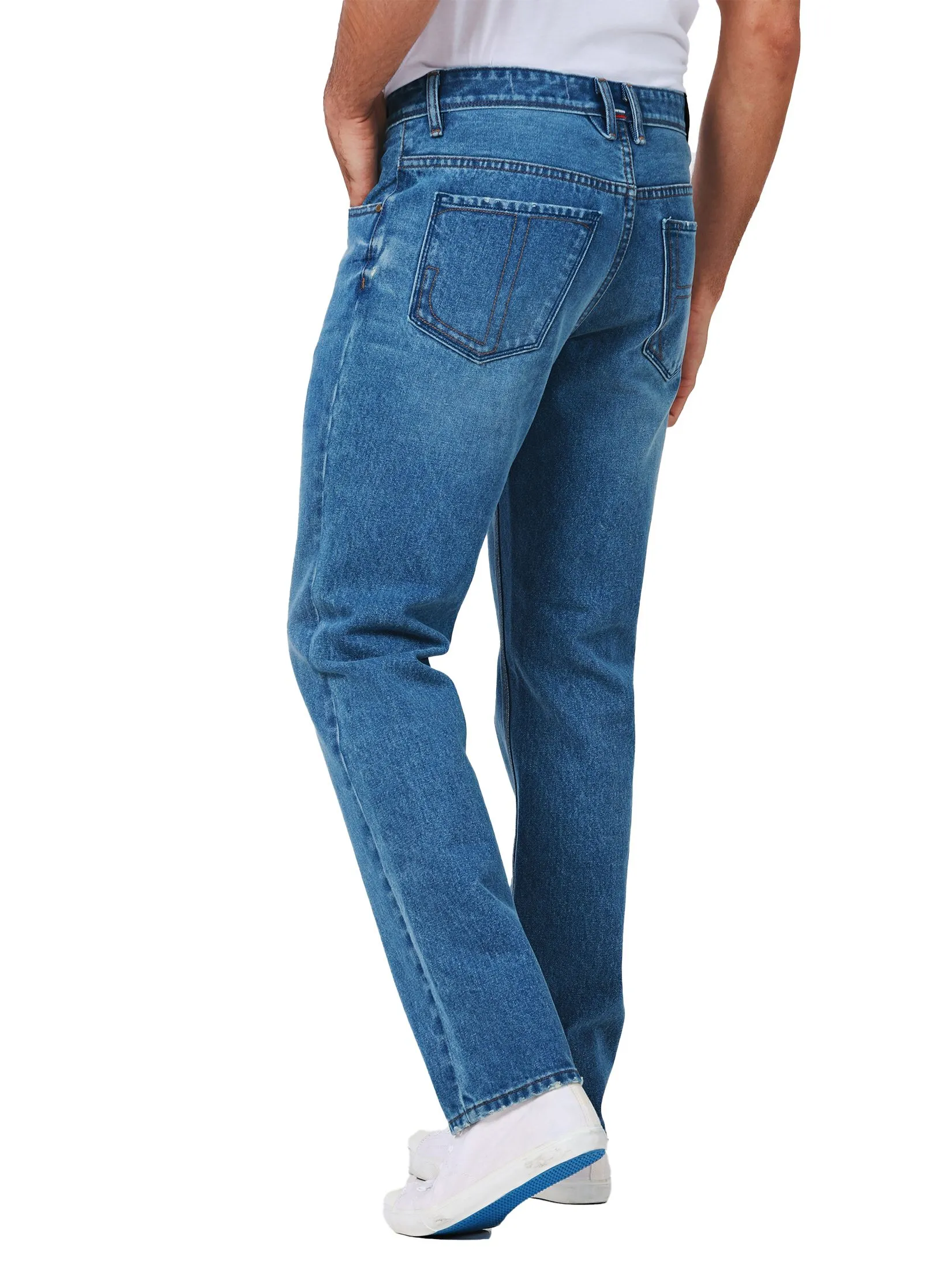 JOHN HENRY Men's Jeans (Regular Fit) DENIM Mid Indigo