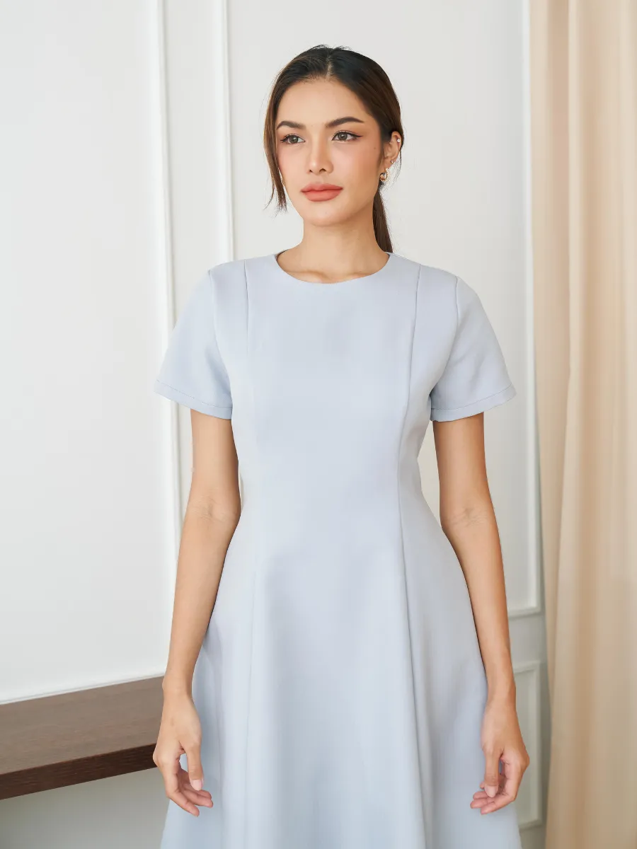 ROSE THE LABEL Pansy maxi dress- grey