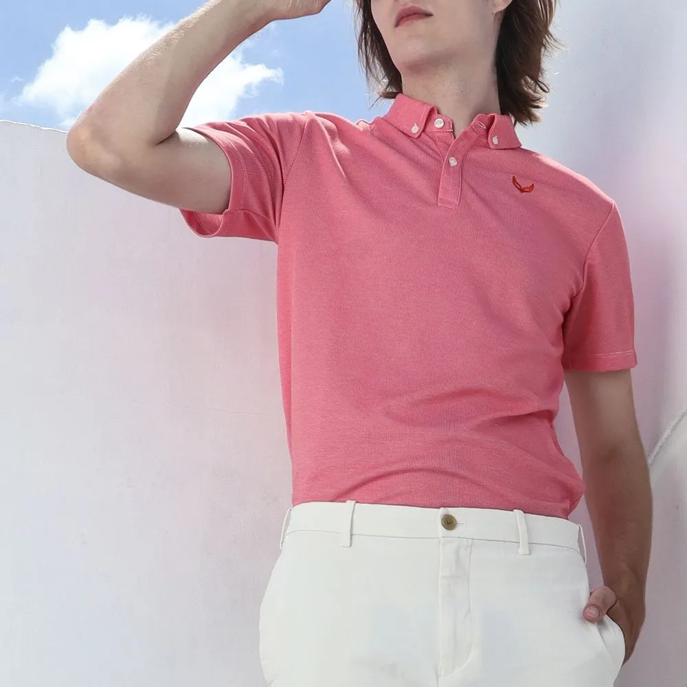 GRAND SPORT Orange Men's polo shirt (047400)